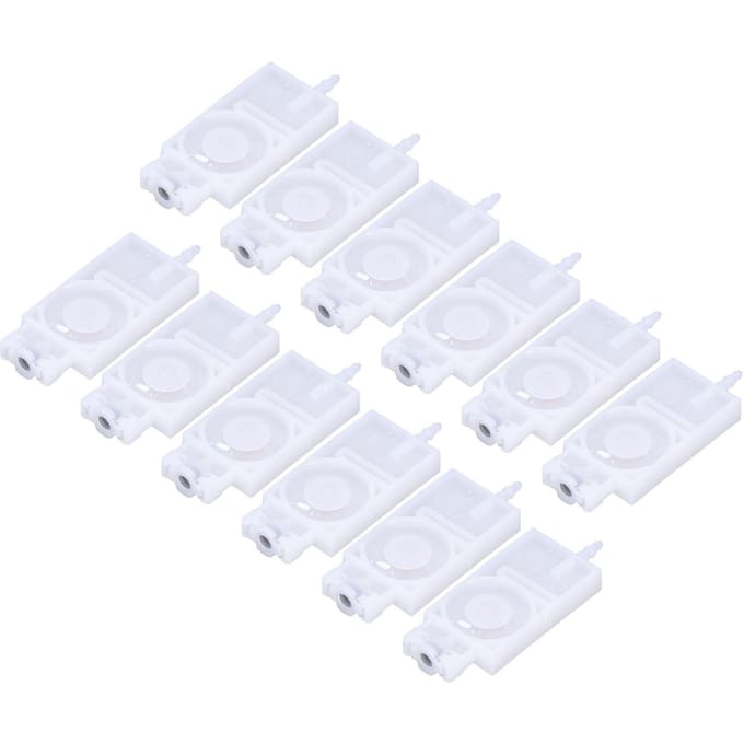 12 STUKS Inkt Demper Geschikt voor XP600 Printers Standaard Maat Inkjet Kop Dempers met Rechte Insteekinterface