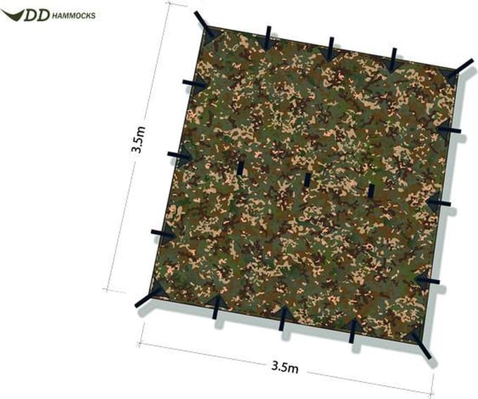 DD Hammocks Tarp 3,5x3,5 MC