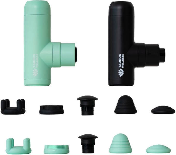 Taurus Wellness Mini Massageapparaat zwart