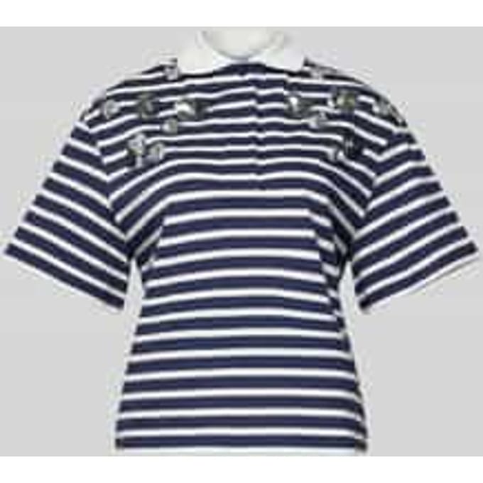 T-shirt met Polokraag
