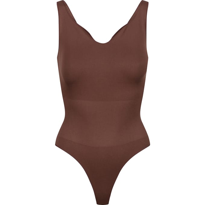 Dames Essentials Sweetheart Bodysuit Vormgevend Gerecycled Stretch Fit
