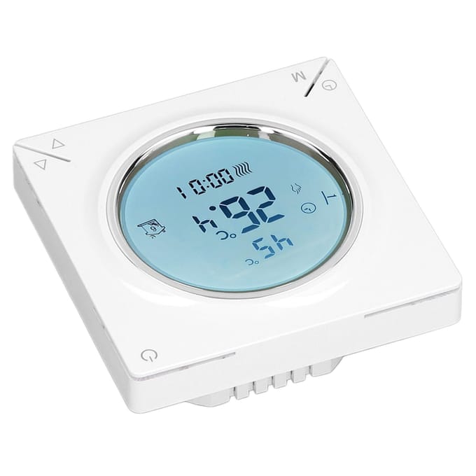 Thermostaat NTC Thermistor LCD-scherm Hoge Nauwkeurigheid Intelligente Besturing Flushbonading Temperatuur gray