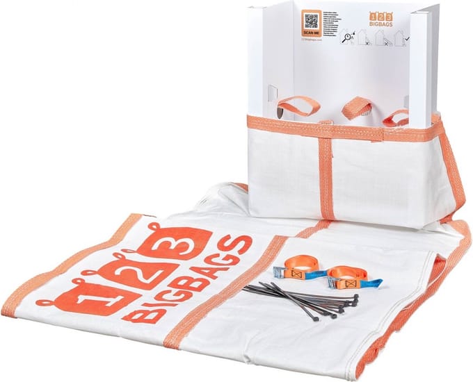 Easy Chute | Met 2 flexibele stortkoker | Starterkit | 6 Meter