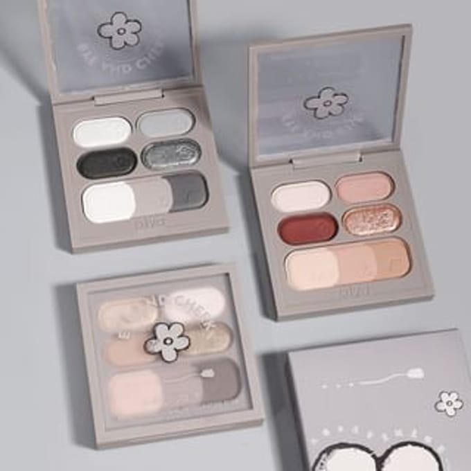 biya  - Versatile Keyboard Eyeshadow Palette - 3 Types 103# Roasted Milk Coffee - 9.5g