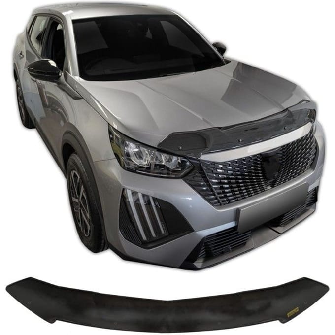 SCOUTT | Motorkap Deflector Bescherming Voor Peugeot 2008 Vanaf 2019, Aerodynamisch, Eenvoudige Montage, Geen boren vereist