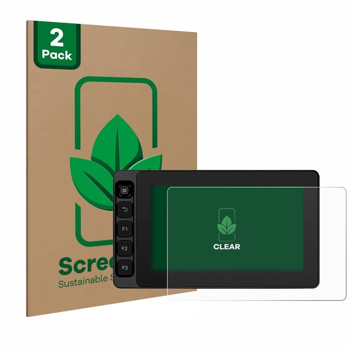 2 Stuks Screenprotector voor SmallHD Ultra 5 - Hoogwaardige Beschermfolie transparant