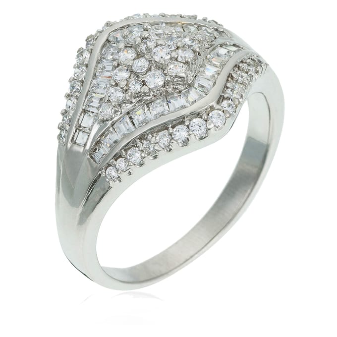 Orphelia Dames 925 Sterling Zilveren Ring - Zilver R-3657