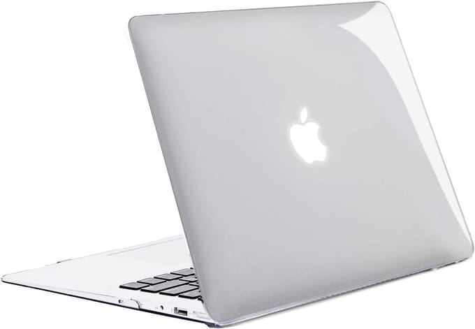 Hard Case voor MacBook Air 13 inch (modellen t/m 2017) - Laptop Cover - Crystal Clear