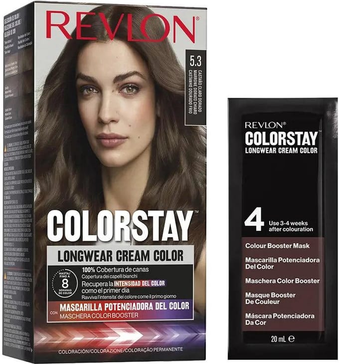 Permanente Kleur Revlon Colorstay Nº 5.3 Lichtbruin