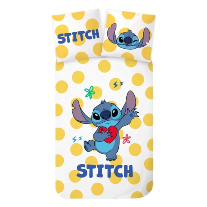 Stitch Heart Dekbedovertrek 100 x 135 cm - 40 x 60 cm