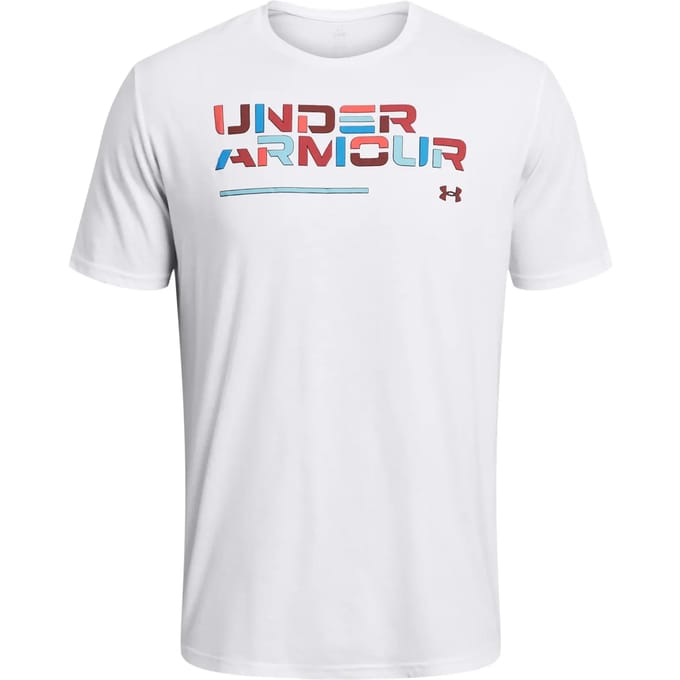 T-shirt Under Armour Colorblock Wordmark