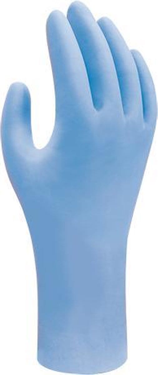 Showa 7502 Wegwerphandschoen - Maat L - Blauw - 1 doos