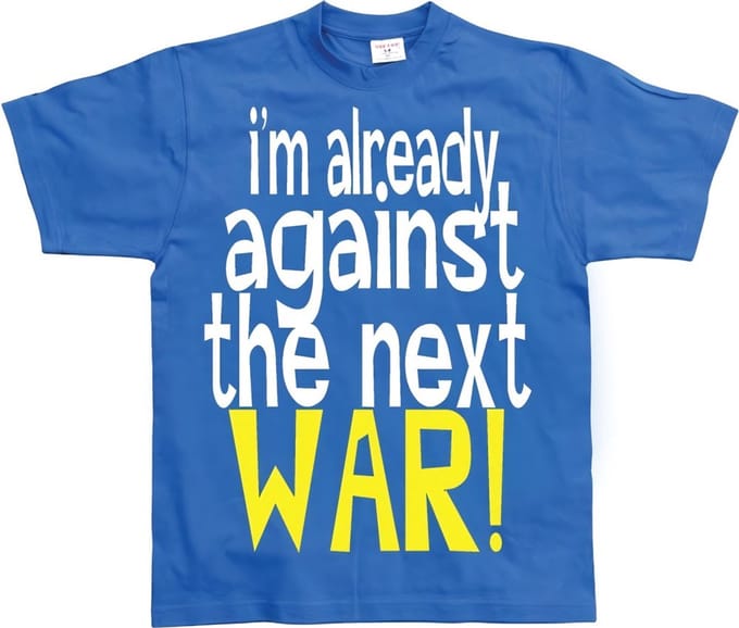 Hybris In 'Already Against The Next War Blue'