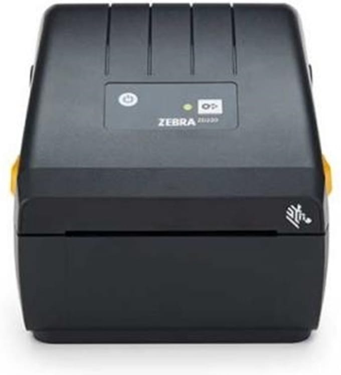 Zebra ZD230, 8 dots/mm (203 dpi), peeler, EPLII, ZPLII, USB, Ethernet, zwart