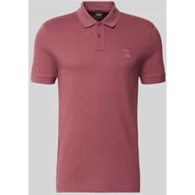 Regular fit poloshirt van katoenmix model 'Passenger'