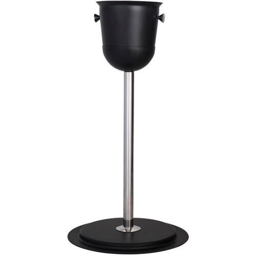 GGM Gastro Wein-/ Champagnerkühler Ständer - Schwarz Zwart