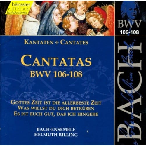 Bach-Ensemble, Helmuth Rilling - J.S. Bach: Cantatas Bwv 106-108 (CD) (Remastered)