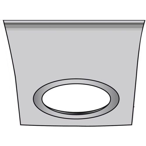 I-Drain Square Point Drain Replacement Siphon IDSPWS015.V1