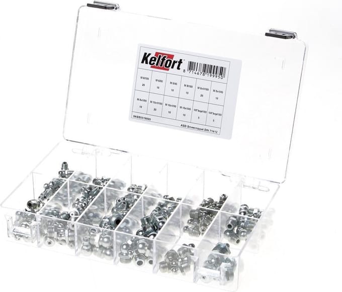 Kelfort Assortimentsdoos smeernippel din 71412