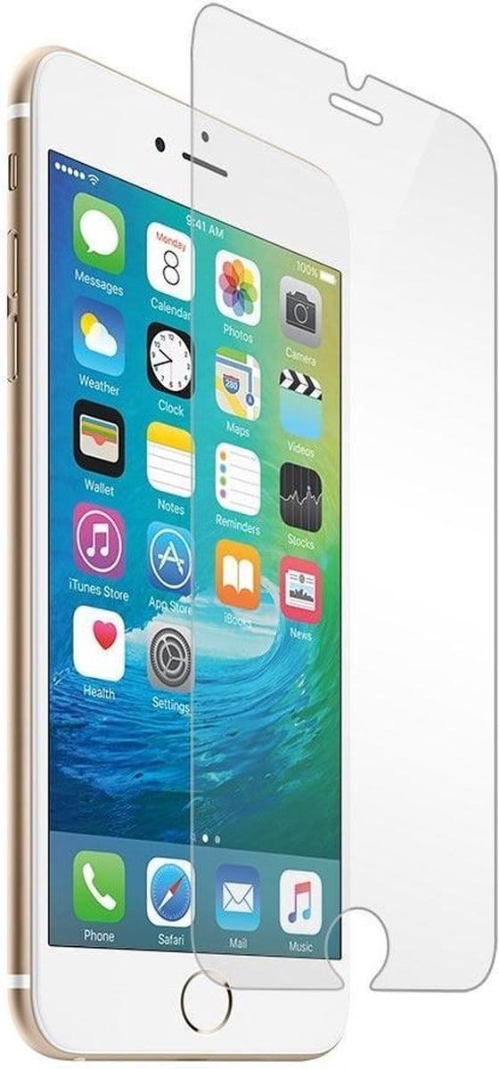 LuxeBass Screenprotector geschikt voor  iPhone 6 Plus - glas scherm - bescherming