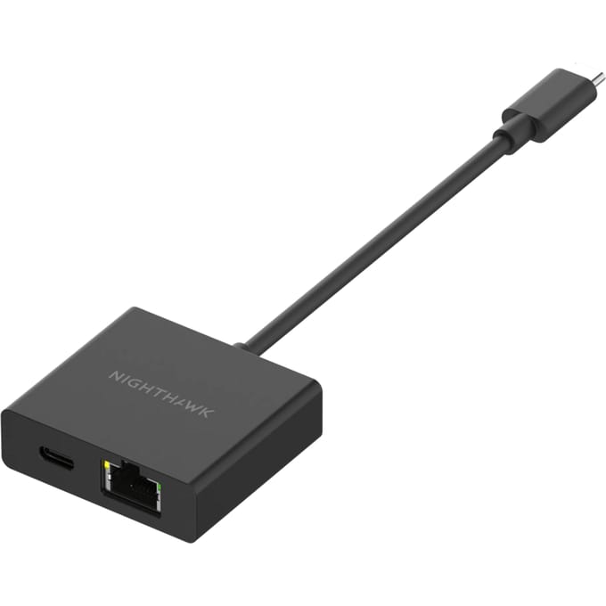Netgear Nighthawk - network adapter - USB-C - Gigabit Ethernet x 1 + USB-C 3.1 x 1