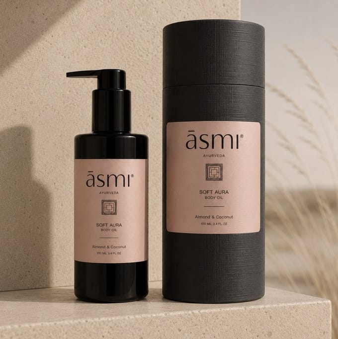 Āsmi Ayurveda - Ayurvedische Lichaamsolie - Soft Aura