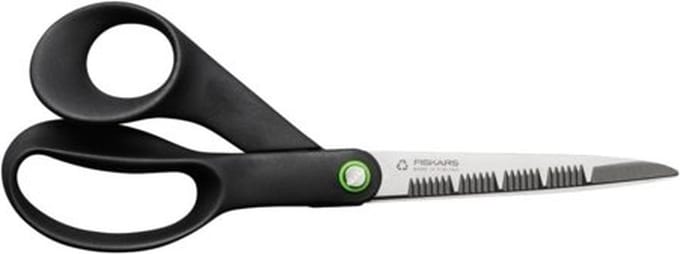 Fiskars Functional Form ReNew Keukenschaar - Schaar - 21 cm - Zwart, Roestvrijstaal