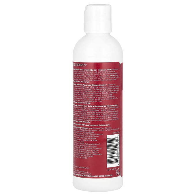 Ouidad, Advanced Climate Control®, Gel chauffant et hydratant, tenue extra, 8,5 fl oz (250 ml) brown