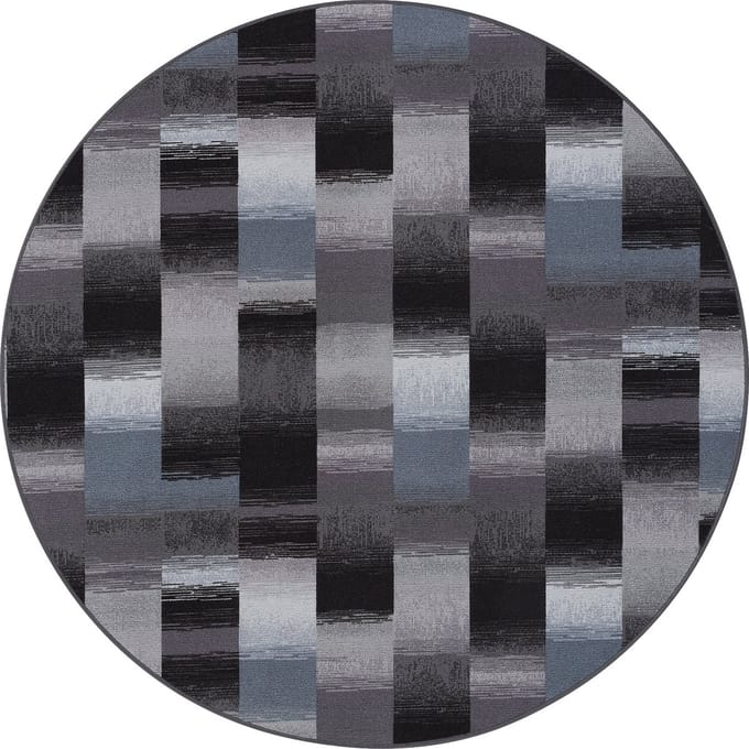 Snapstyle Vloerkleed Designer Velours Mystic Check Rond