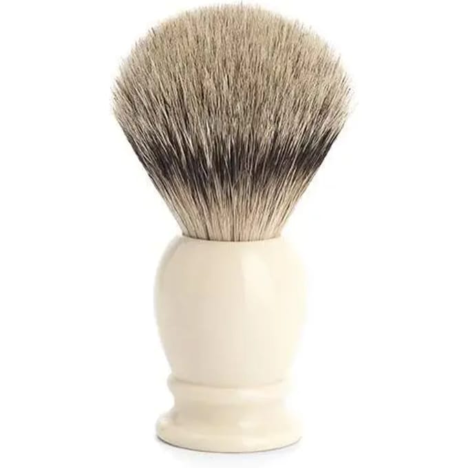 Puur zilveren scheerkwast Mühle Classic