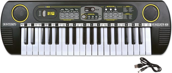 Bontempi - Digitale Keyboard - 37 toetsen - Speelgoed muziekinstrument