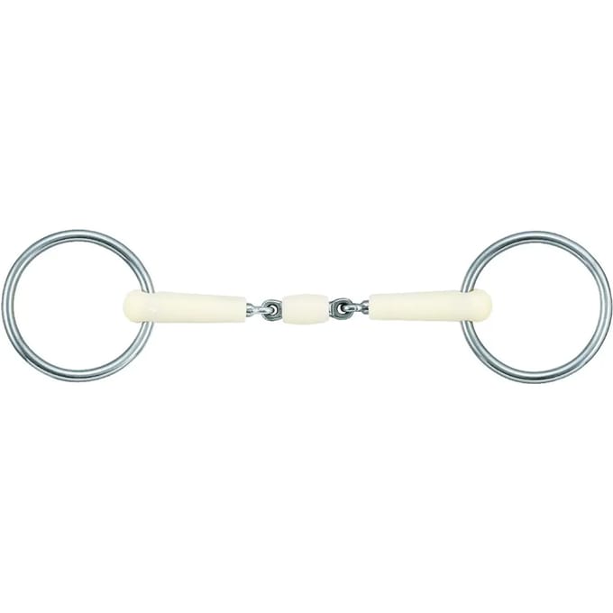 Dubbel bit voor paarden Happy Mouth HB-6801