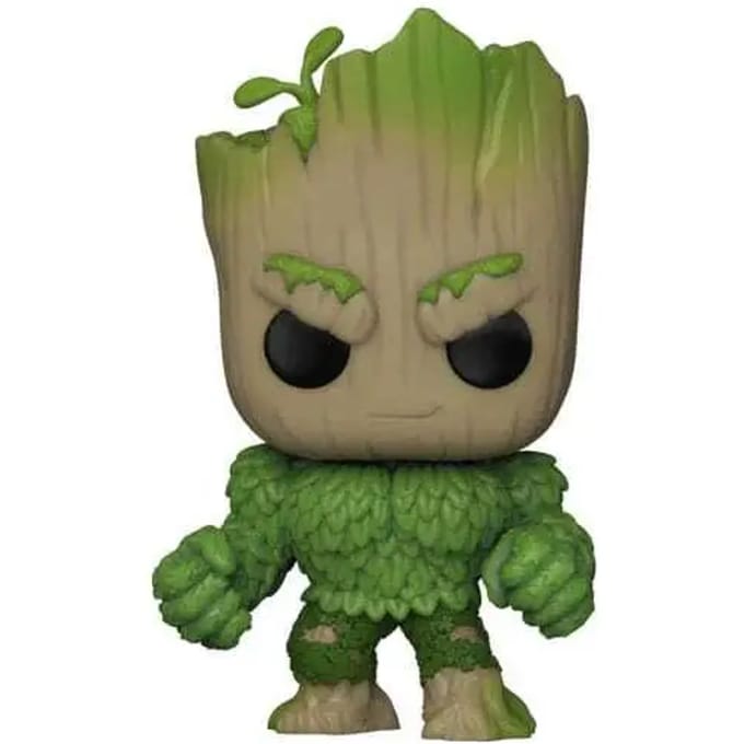 Marvel We are Groot - Groot as Hulk vinyl figuur 1397 Funko Pop! meerkleurig