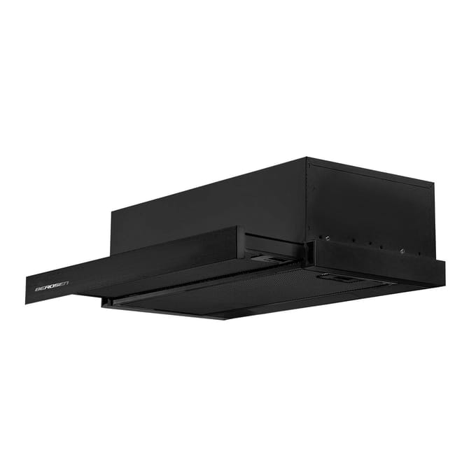 Berdsen BE-60-LW - Onderbouw afzuigkap - 60 cm - Zwart