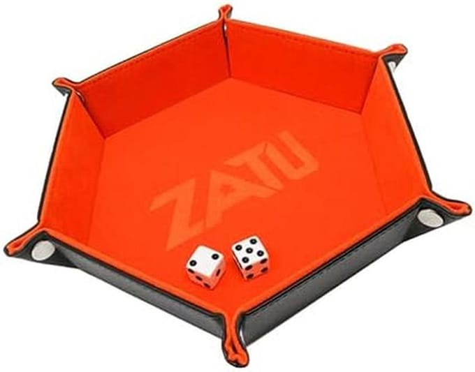 Zeshoekige Dobbelsteenbak voor dobbelspellen en D&D
