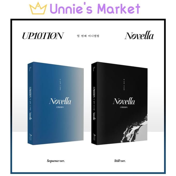 UP10TION [Novella] 10e MINI-ALBUM Random,No poster black
