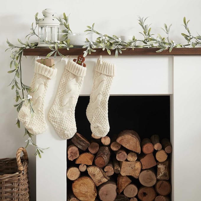 Kerstslinger Maretak Wit - 150 cm