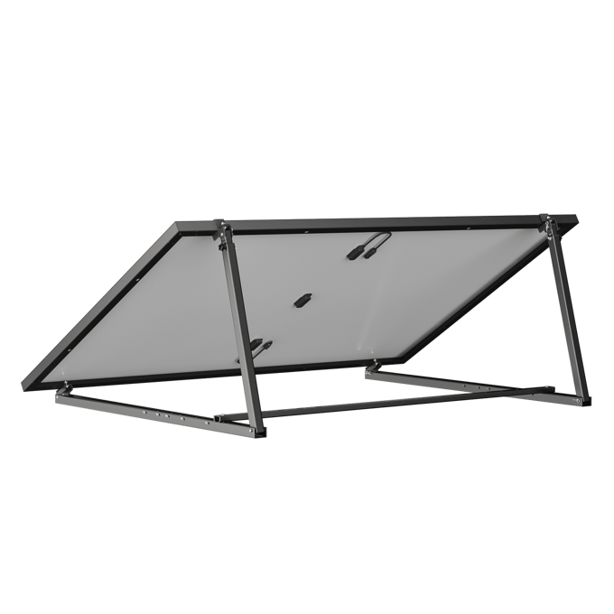EcoFlow Instelbaar Montageframe voor Staande en Hangende Zonnepanelen - Incl. VAT / Instelbare staande & hangende zonnesteun+ 4* wielen