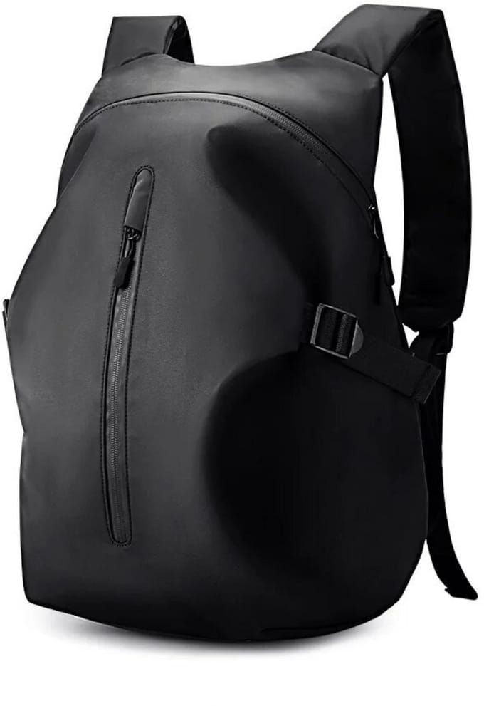 Motor Rugzak Waterdicht - Helm - Laptop Backpack - Met rits - Zwart - Medium