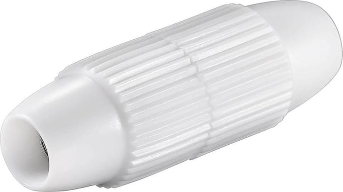 Verbindingsadapter voor 2 coaxkabels