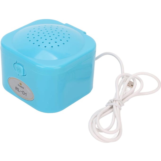 Déshumidificateur pour prothèses auditives, système de séchage automatique à température constante, partenaire électronique, bleu blue