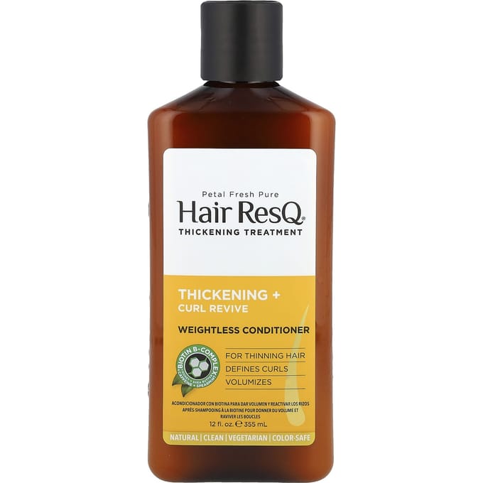 Petal Fresh Hair ResQ Thickening + Curl Revive Conditioner 355 ml