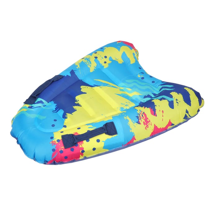 Veiligheid Opblaasbare Surfplanken met Handvat Draagbare Professionele Surfaccessoires voor Kinderen yellow