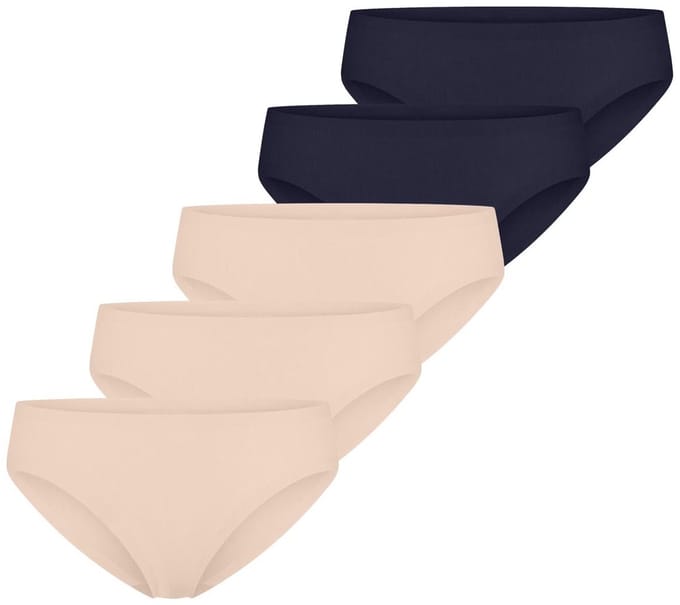 Schiesser Dames slip / onderbroek 5 pack Invisible Light