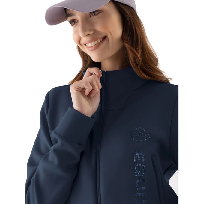 Dames sweater met rits Equiline Eqglempa