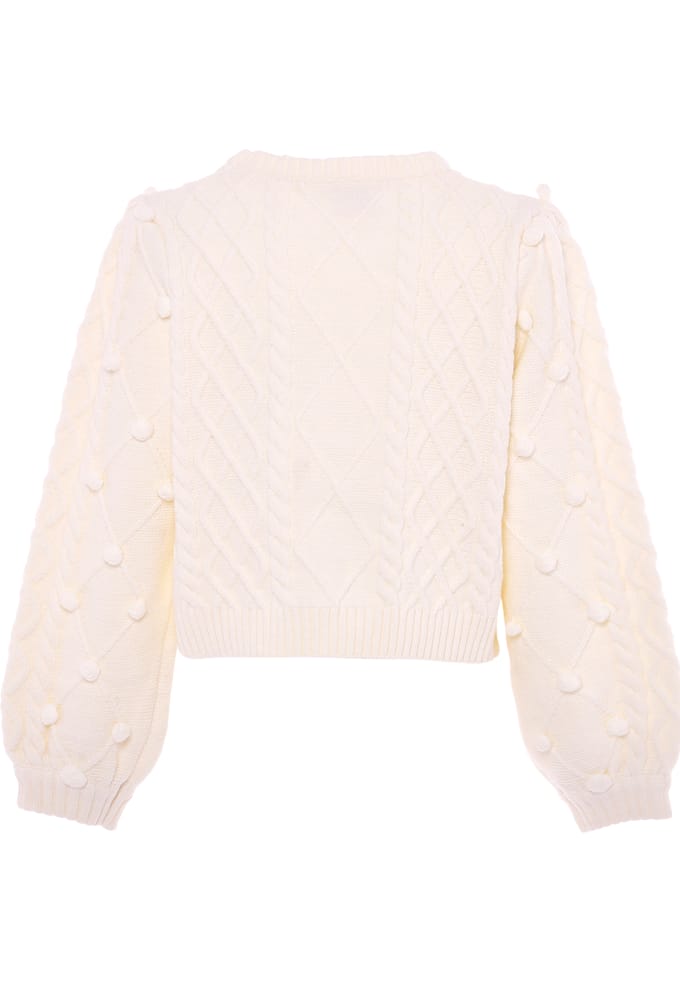 IZIA Jumper Dames wolwit
