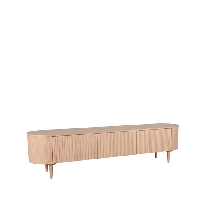 LABEL51 Oliva Tv-Meubels - Naturel - Eiken - 220 cm