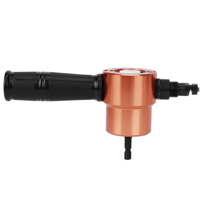 Poinçonneuse à double tête pour tôle, outil de coupe, accessoire pour perceuse électrique