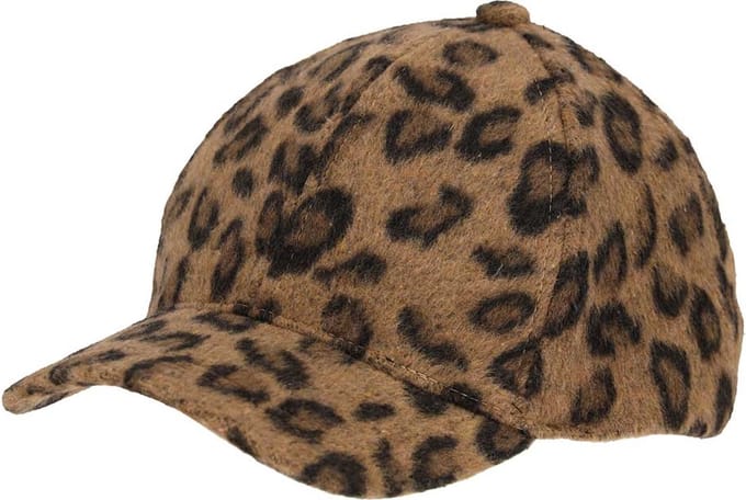 Sarlini Fluffy Teddy Pet Leopard Mid Bruin