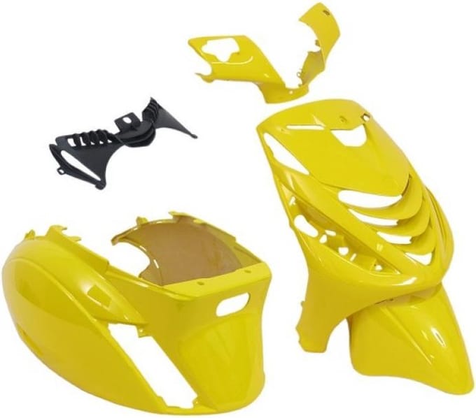 Edge kappenset Piaggio Zip-SP 5-delig Geel